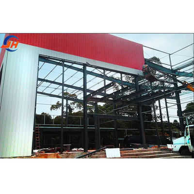 Atelier de construction de fenêtres en acier en alliage d'aluminium pour entrepôt préfabriqué