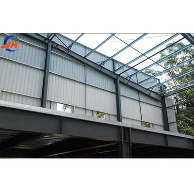 Atelier de construction de fenêtres en acier en alliage d'aluminium pour entrepôt préfabriqué