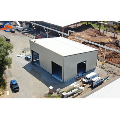 Entrepôt de structure en acier préfabriqué léger pour centre de logistique et de distribution