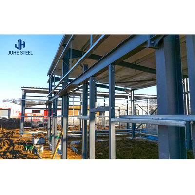 Cadre de support de structure en acier préfabriqué pour la fabrication industrielle