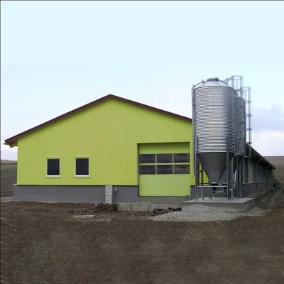 Structure préfabriquée en acier entrepôt Matériau de construction pour le commerce et l'agriculture
