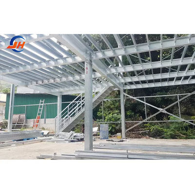 Q235B/Q345B Construction de structures préfabriquées en acier à faible teneur en carbone pour entrepôts de hangars agricoles