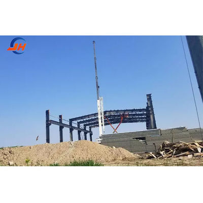 Q235B/Q345B Construction de structures préfabriquées en acier à faible teneur en carbone pour entrepôts de hangars agricoles
