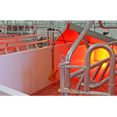 Prefab Metal Steel Construction Pig Farm Shed équipé avec une porte coulissante