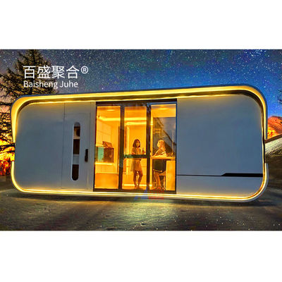 Décoration paysagère Structure en acier Cabine à pommes Eco-friendly et personnaliser résidentiel