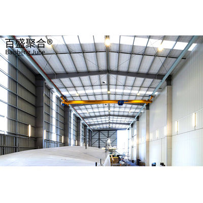 Service de traitement de soudage entrepôt métallique préfabriqué avec cadre principal en acier léger Q345 Q235