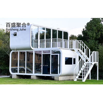 Villa 20ft 40ft extérieur moderne populaire maison préfabriquée maison minuscule mobile maison de travail bureau pod Apple cabine