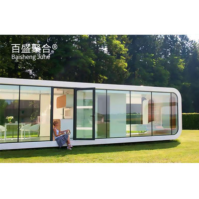 Villa 20ft 40ft extérieur moderne populaire maison préfabriquée maison minuscule mobile maison de travail bureau pod Apple cabine