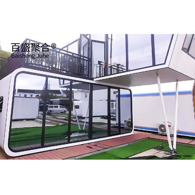 Villa 20ft 40ft extérieur moderne populaire maison préfabriquée maison minuscule mobile maison de travail bureau pod Apple cabine