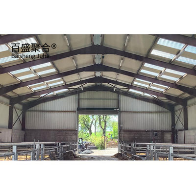 Structure préfabriquée en acier de l'élevage de chèvres