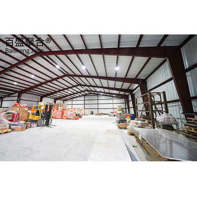 Construction en acier préfabriqué pour atelier et entrepôt