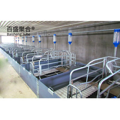 bâtiment de ferme préfabriqué en acier avec service de pliage et fenêtre en alliage d'aluminium