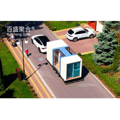 Maison intégrée mobile cadre en acier galvanisé écologique pour la capsule Apple