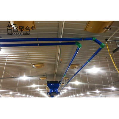 Conception de maison de porcherie préfabriquée en acier galvanisé à chaud/peinture pulvérisée pour élevage de volailles