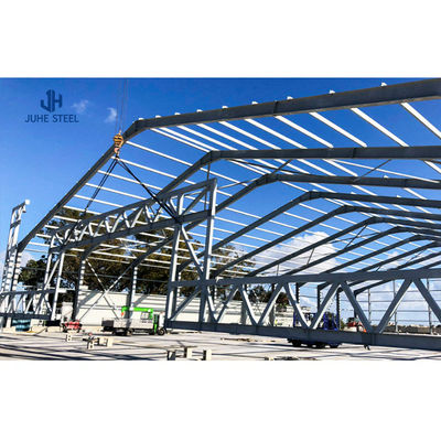 Bâtiment industriel préfabriqué en acier pour la construction de structures légères en acier