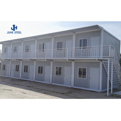 Maison de conteneurs préfabriquée abordable avec salle de bain et cuisine toilette et douche