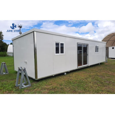 Maison de conteneurs préfabriquée abordable avec salle de bain et cuisine toilette et douche