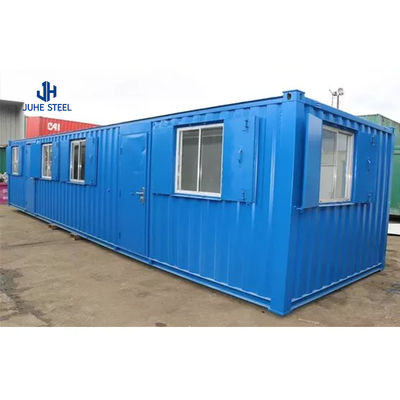 Maison de conteneurs préfabriquée abordable avec salle de bain et cuisine toilette et douche
