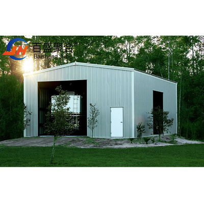 Q235B/Q345B bâtiment de structure en acier, écurie de stockage de chevaux, grange avec panneau sandwich