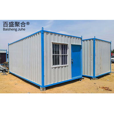 Découvrez le confort avec nos maisons de conteneurs de 20/40 pieds PVC/Aluminium fenêtres incluses