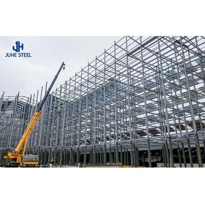 Cadre principal en acier léger Q345 Q235 Structure préfabriquée en acier Atelier entrepôt