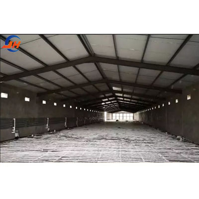 Structure de grille à longue portée bâtiment commercial préfabriqué idéal pour les ateliers