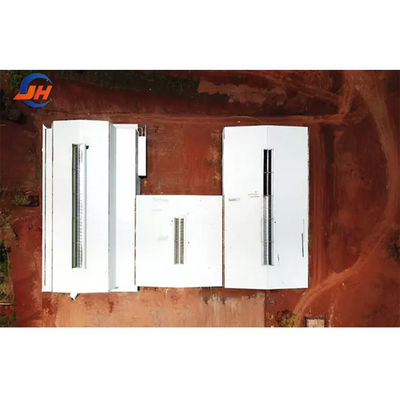 Entrepôt préfabriqué mobile industriel commercial avec porte coulissante et standard AiSi