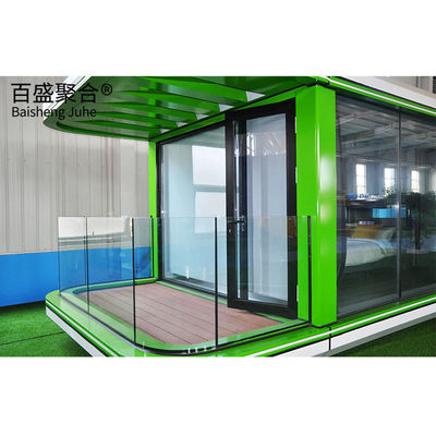 Kiosque écologique Capsule spatiale Maison/Hôtel/Maison Maison intégrée mobile extérieure