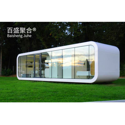 Maison préfabriquée de conception modulaire personnalisée pour vivre et travailler dans la décoration paysagère