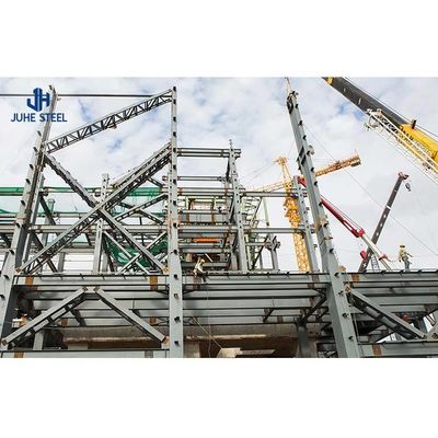 Entrepôt Entrepôt Structure métallique en acier Bâtiment préfabriqué Hôtel Q235/Q235B/Q355/Q355B