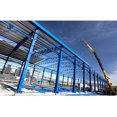 Entrepôt Entrepôt Structure métallique en acier Bâtiment préfabriqué Hôtel Q235/Q235B/Q355/Q355B