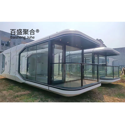 Charge spéciale Capsule spatiale Maison mobile avec conception moderne et transport