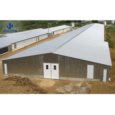 Bâtiment d'entrepôt métallique préfabriqué pour atelier d'acier Atelier de transformation du béton