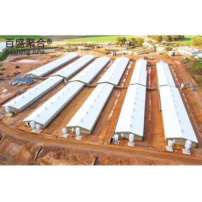 Construction préfabriquée sur mesure de structure en acier bâtiment industriel avec salle à charpente métallique
