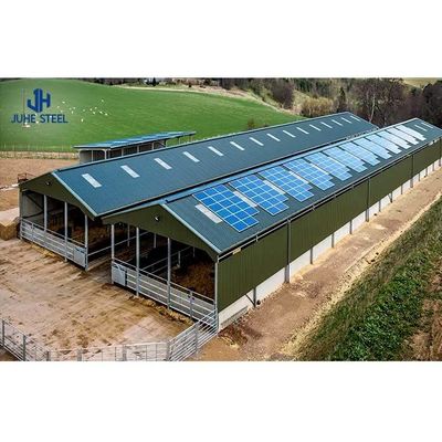 Construction préfabriquée sur mesure de structure en acier bâtiment industriel avec salle à charpente métallique