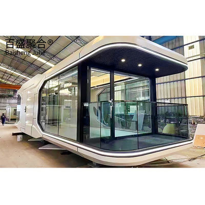 2023 Capsule spatiale en aluminium mobile intégrée à la maison Transport et charge Expédition spéciale