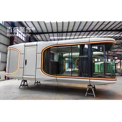 2023 Capsule spatiale en aluminium mobile intégrée à la maison Transport et charge Expédition spéciale