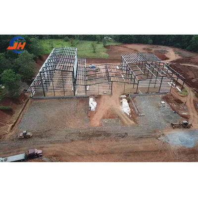 Atelier de construction en acier standard AiSi pour dessins sur mesure et cadre métallique préfabriqué