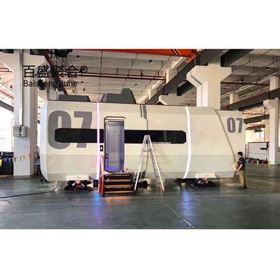 2023 Capsule spatiale en aluminium mobile intégrée à la maison Transport et charge Expédition spéciale