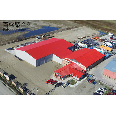 Entrepôt en acier préfabriqué avec cadre en acier léger Q235/Q235B/Q355/Q355B