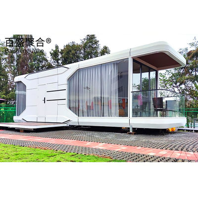 Style de conception moderne Couleur personnalisée Capsule spatiale Smart Home AI Voice Container House