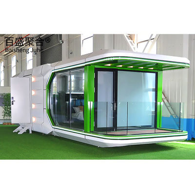 Hôtel Space Capsule Des maisons préfabriquées modernes avec un design écologique et un plan standard