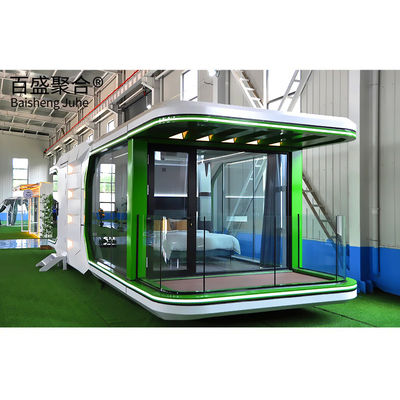 Hôtel Space Capsule Des maisons préfabriquées modernes avec un design écologique et un plan standard