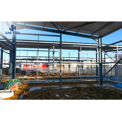 Construire rapidement des kits de construction d'entrepôts en métal avec une structure en acier et un design moderne