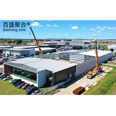 Construction de bâtiments en acier à charpente peinte à plusieurs étages