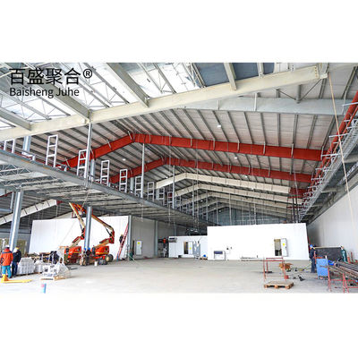 Construction de bâtiments en acier à charpente peinte à plusieurs étages