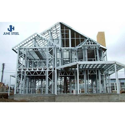 Construction de toits préfabriqués en acier de Qingdao pour immeubles commerciaux de grande hauteur