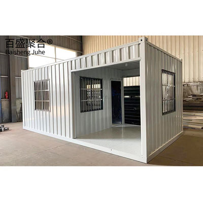 Structure en acier cadre préfabriqué pour maison mobile pliable en plastique mobile renforcée