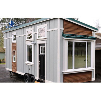 Maison de conteneurs de transport préfabriquée avec fenêtre coulissante en PVC
