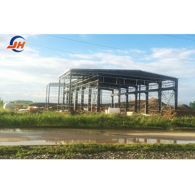 Maison préfabriquée auto-entreposée en acier léger Q345 Q235 pour cadre principal et partie de cadre